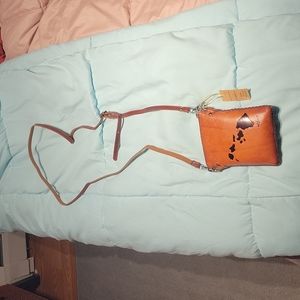 Hawaii Island Crossbody Leather Purse